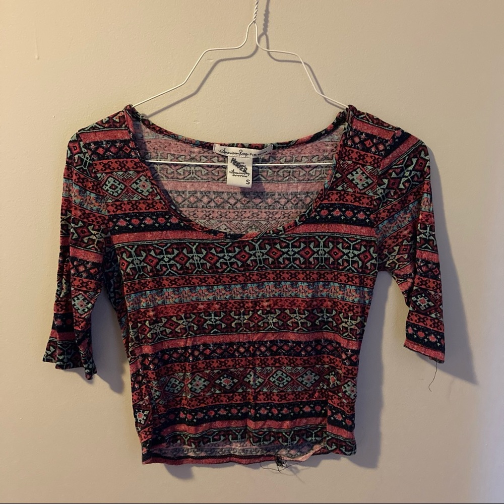 American Rag patterned top